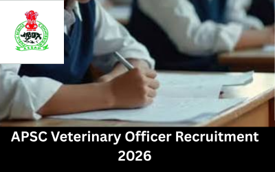 APSC Veterinary Officer Recruitment 2026