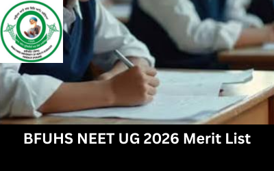 BFUHS NEET UG 2026 Merit List