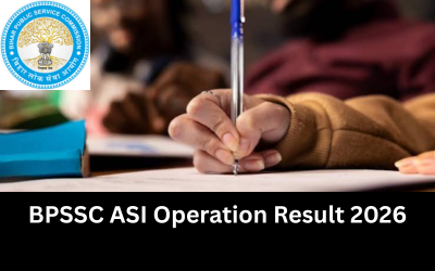 BPSSC ASI Operation Result 2026