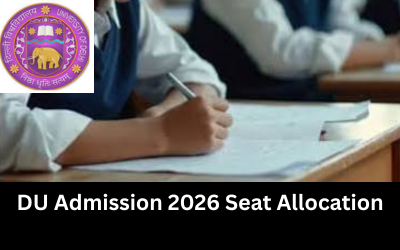 DU Admission 2026 Seat Allocation