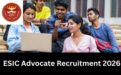 ESIC Advocate Recruitment 2026: 24 Posts in Bihar ESIC Advocate Recruitment 2026