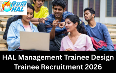 HAL Management Trainee Design Trainee Recruitment 2026