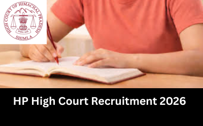 HP High Court Recruitment 2026
