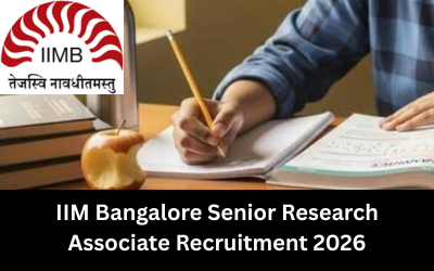 IIM Bangalore Senior Research Associate Recruitment 2026