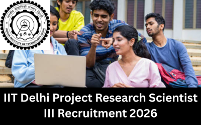 IIT Delhi PRS Non Medical vacancy, IIT Delhi Engineering IT CS jobs, ird.iitd.ac.in careers, IIT Delhi Advt IITD/IRD/207/2026