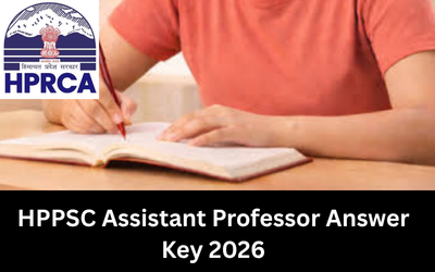 HPPSC Assistant Professor Answer Key 2026